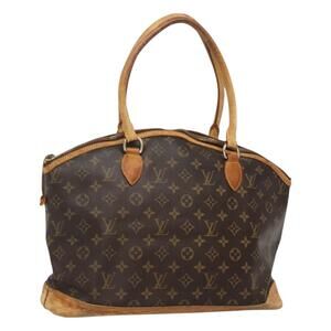 LOUIS VUITTON Monogram Lockit Horizontal Hand Bag M40104